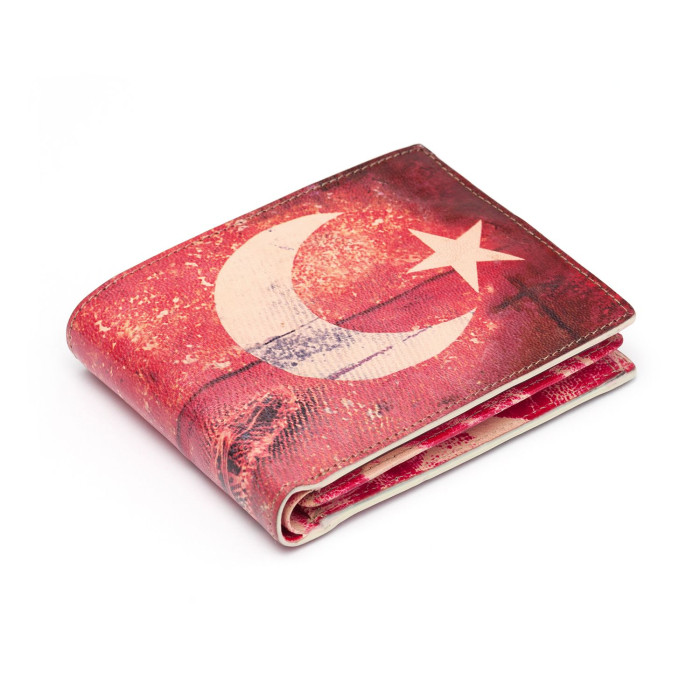 Flag N1585.A3445 T&uuml;rkei rot &ndash; Rosso &ndash; Immagine 1