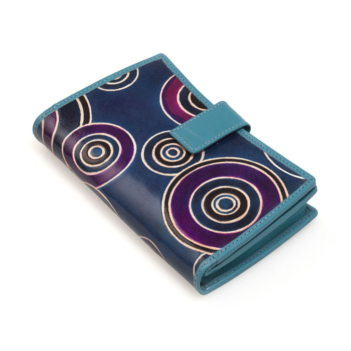 India N1201 Large, blau  mit Lasche &ndash; Blu &ndash; Immagine 1