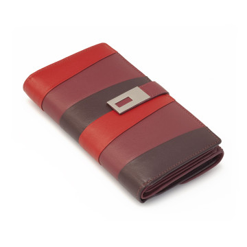 Palazzo N1349 Extra Large cherry/rot/burgundy mit Lasche