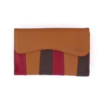Palazzo N1349 Extra Large orange/rot/braun mit Lasche